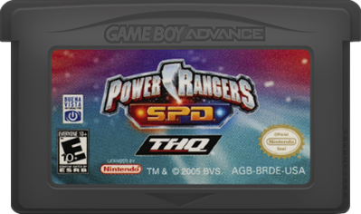 Power Rangers: S.P.D. - Cart - Front (North America) - 465x275