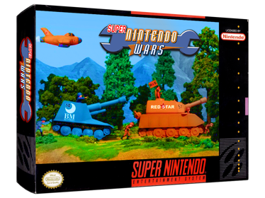 Super Famicom Wars - Box - 3D (World) - 1024x768