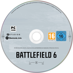 Battlefield 6  - Fanart - Disc (Europe) - 1406x1406