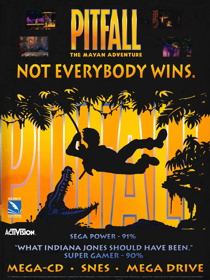 Pitfall: The Mayan Adventure - Advertisement Flyer - Front (United Kingdom) - 1875x2500