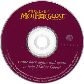 Mixed-Up Mother Goose Deluxe - Disc (Japan) - 281x281