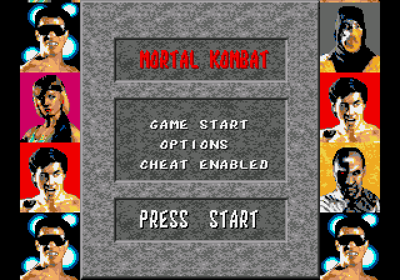 Mortal Kombat - Screenshot - Game Select (World) - 640x448