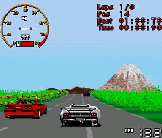 Jaguar XJ220 - Screenshot - Gameplay (World) - 480x410