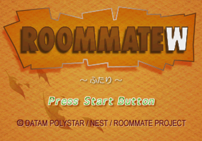 Roommate W: Futari - Screenshot - Game Title (Japan) - 320x224