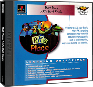 Math Tools: P.K.'s Math Studio - Box - 3D (North America) - 1409x1330