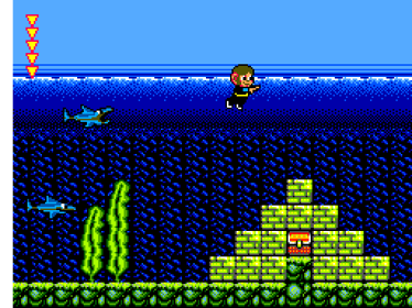 Alex Kidd in Shinobi World - Screenshot - Gameplay (World) - 512x384