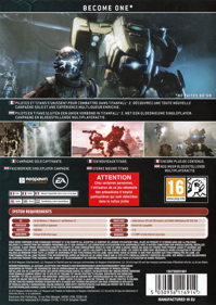 Titanfall 2 - Box - Back (Europe) - 1525x2150