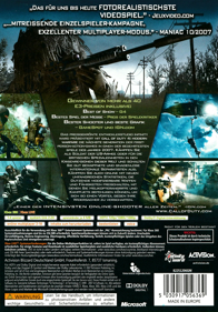 Call of Duty 4: Modern Warfare - Box - Back (Germany) - 1436x2056