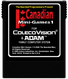 Canadian Mini-Games 1 - Cart - Front (World) - 591x692
