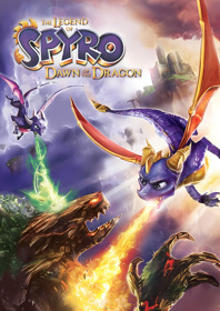 The Legend of Spyro: Dawn of the Dragon - Fanart - Box - Front (World) - 1800x2550