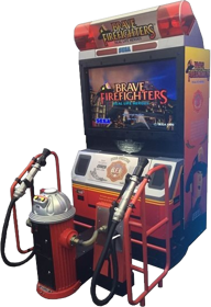 Brave Firefighters: Real Life Heroes - Arcade - Cabinet (North America) - 378x552