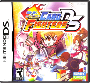 SNK vs. Capcom Card Fighters DS - Box - Front - Reconstructed (North America) - 774x708