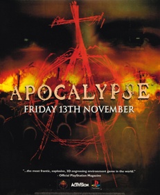 Apocalypse - Advertisement Flyer - Front (United Kingdom) - 1809x2197