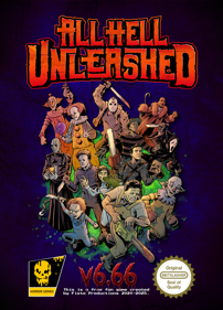 All Hell Unleashed: V6.66 - Box - Front - Reconstructed (World) - 640x889