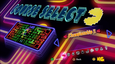 Pac-Man Championship Edition DX - Screenshot - Game Select (World) - 1280x720