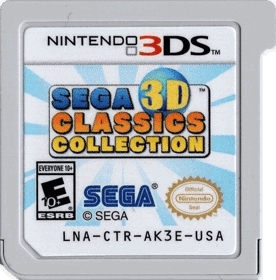 Sega 3D Classics Collection - Cart - Front (North America) - 539x547