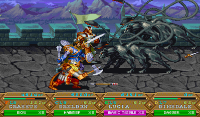 Dungeons & Dragons: Tower of Doom - Screenshot - Gameplay (World) - 384x224