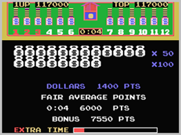 Bank Panic - Screenshot - Gameplay (World) - 256x192