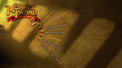 Monkey Island 2: LeChuck's Revenge: Special Edition - Screenshot - Game Select (World) - 1280x720
