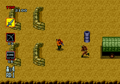 Rambo III - Screenshot - Gameplay (World) - 640x448