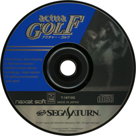 VR Golf '97 - Disc (Japan) - 1430x1430