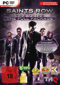 Saints Row: The Third: The Full Package - Box - Front (Germany) - 907x1280