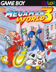 Mega Man World 3 DX - Fanart - Box - Front (World) - 500x646
