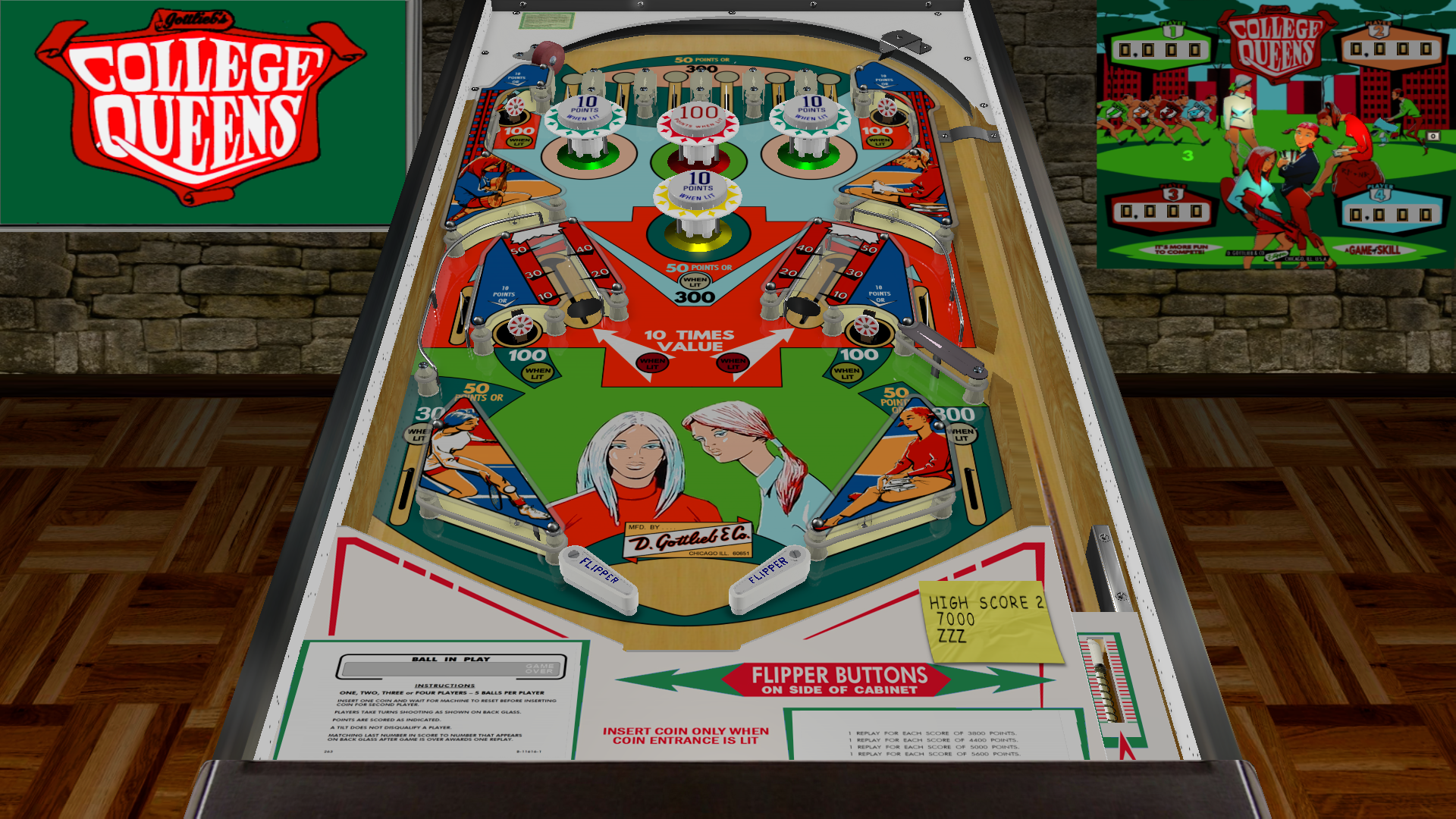 Illustration of College Queens