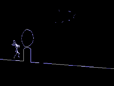 Vib-Ribbon - Screenshot - Gameplay (Europe) - 640x480