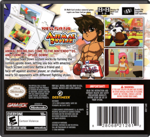 Animal Boxing - Box - Back - Reconstructed (North America) - 774x708