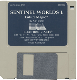 Sentinel Worlds I: Future Magic - Disc (North America) - 794x828