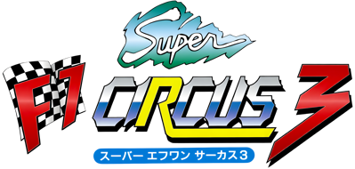 Super F1 Circus 3 - Clear Logo (Japan) - 4500x2141
