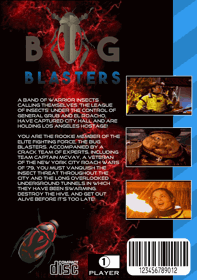 Bug Blasters: The Exterminators - Fanart - Box - Back (North America) - 774x1100