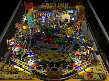 Pro Pinball: Big Race USA - Screenshot - Gameplay (World) - 640x480