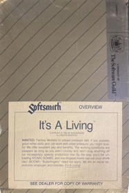 It's a Living - Box - Back (North America) - 800x1200