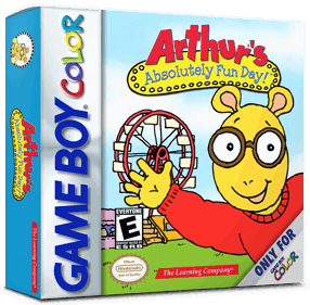 Arthur's Absolutely Fun Day! - Box - 3D (North America) - 1016x998