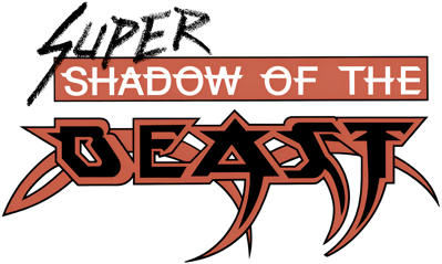 Super Shadow of the Beast - Clear Logo (North America) - 3840x2301