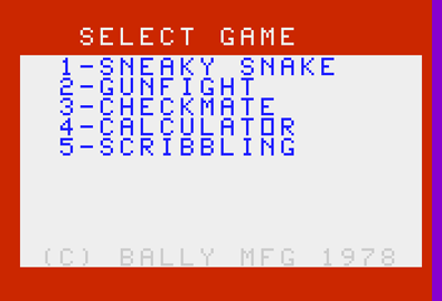 Sneaky Snake - Screenshot - Game Select (North America) - 352x240