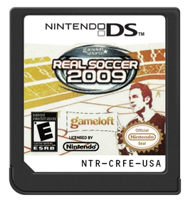Real Soccer 2009 - Cart - Front (North America) - 571x600