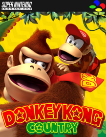 Donkey Kong Country - Fanart - Box - Front (North America) - 500x646