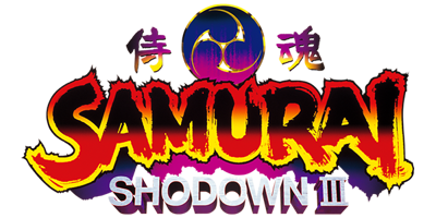 Samurai Shodown III: Blades of Blood - Clear Logo (Europe) - 600x300