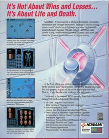 Speedball 2: Brutal Deluxe - Box - Back (North America) - 625x800