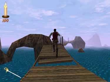 The Elder Scrolls Adventures: Redguard - Screenshot - Gameplay (World) - 640x480