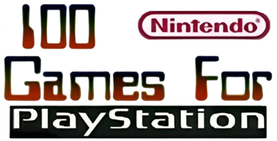 100 Nintendo Games For Playstation - Clear Logo (World) - 582x297