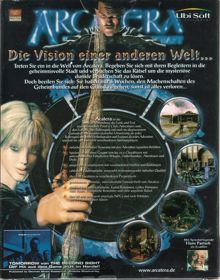 Arcatera: The Dark Brotherhood - Box - Back (Germany) - 628x800
