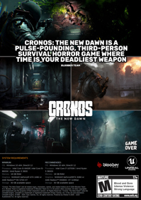 Cronos: The New Dawn - Box - Back (World) - 1063x1500