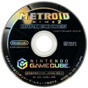 Metroid Prime 2: Echoes - Disc (Japan) - 500x500