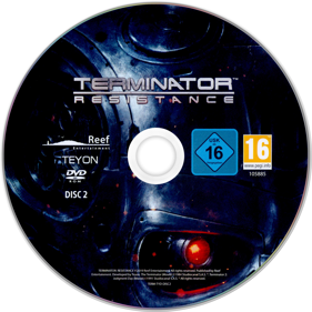 Terminator: Resistance - Disc (Europe) - 1406x1406