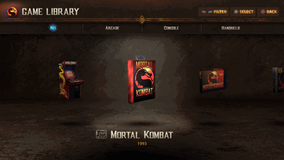 Mortal Kombat: Legacy Kollection - Screenshot - Game Select (World) - 1920x1080