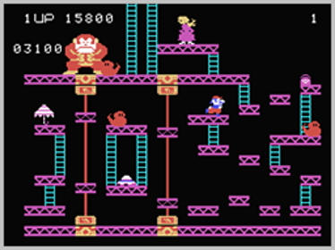 Donkey Kong - Screenshot - Gameplay (World) - 256x192